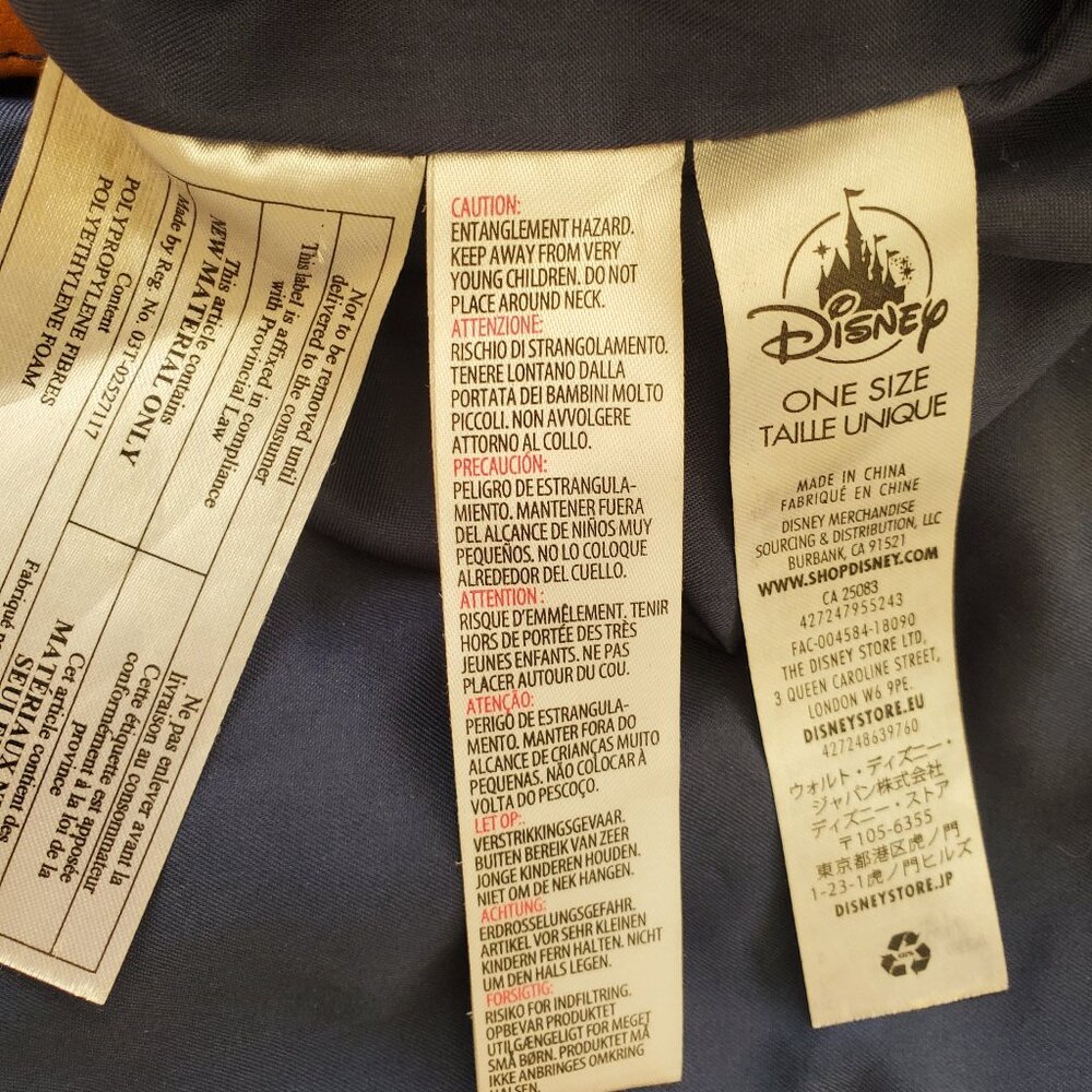 DISNEY ANIMATORS COLLECTION POCAHONTAS DENIM BACKPACK - Picture 8 of 9